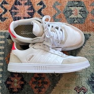 White Adidas Shoes size 6.5